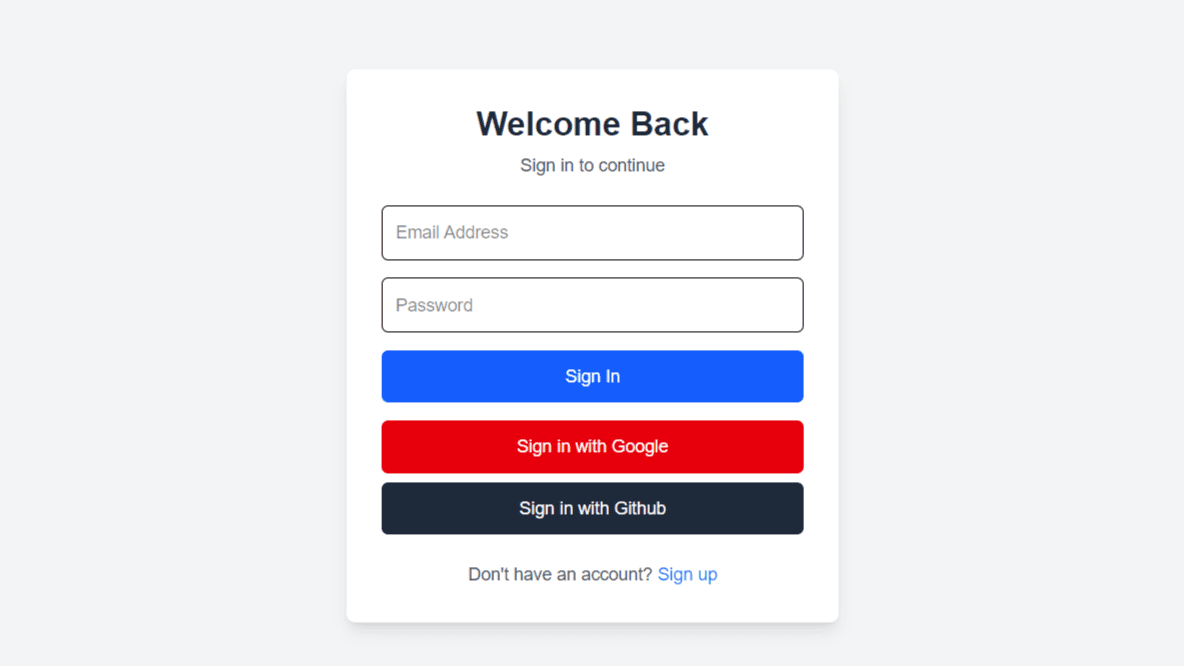 Authentication App